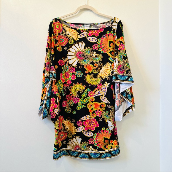 Trina Turk Nanfini Tunic Swim Coverup Size Large